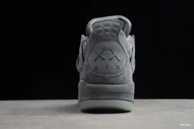 Cheap TBK 930155-003 Air Cool Grey KAWS Jordan x 4 0519
